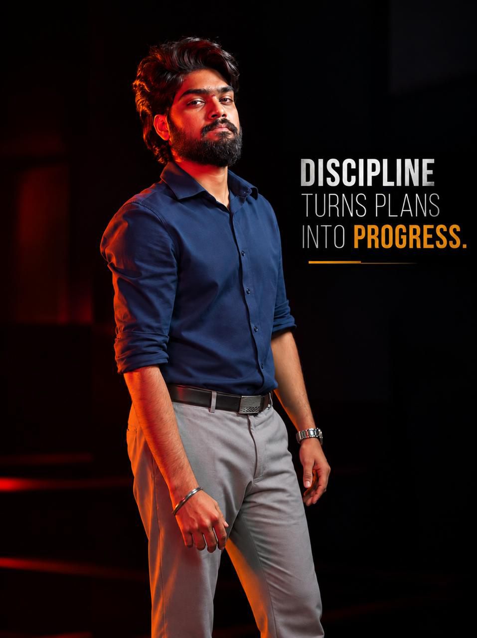 Discipline Turns Plans Into Progress.